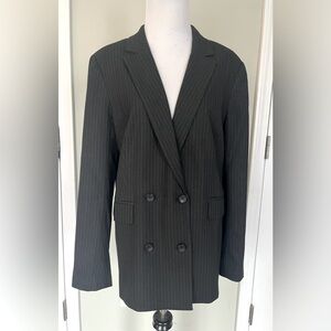 RAILS Women’s Double Breasted Pinstripe Blazer